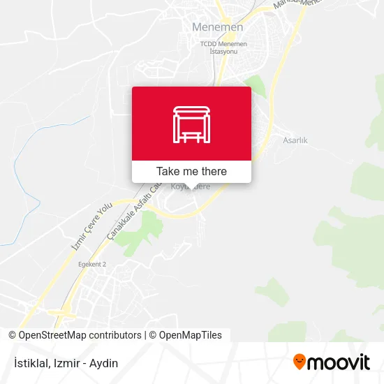 İstiklal map