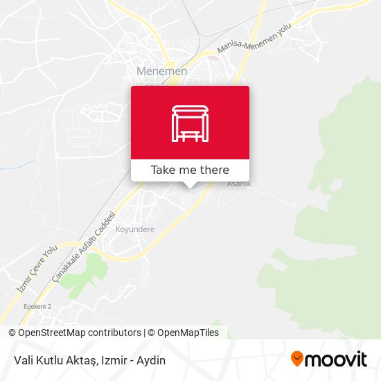 Vali Kutlu Aktaş map