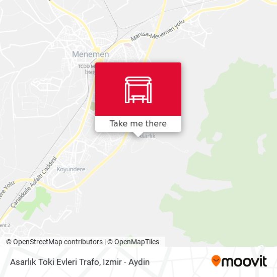 Asarlık Toki Evleri Trafo map