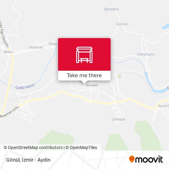 Gönül map