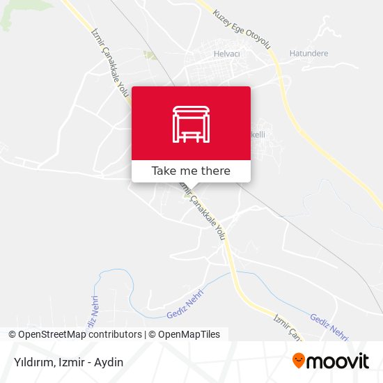 Yıldırım map