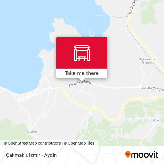 Çakmaklı map