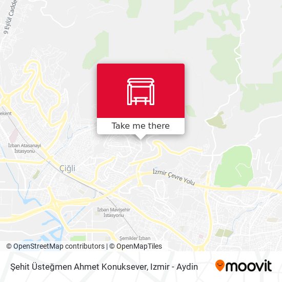 Şehit Üsteğmen Ahmet Konuksever map