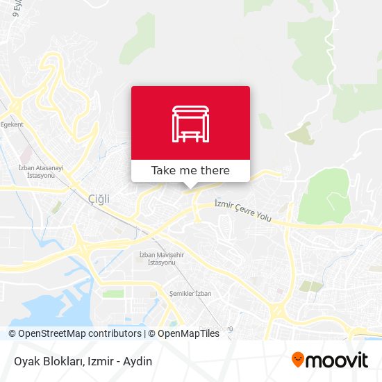 Oyak Blokları map