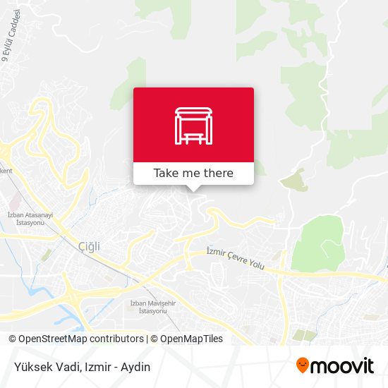 Yüksek Vadi map