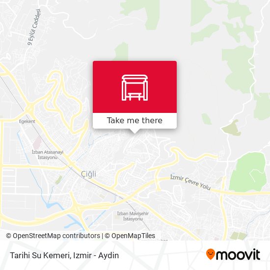 Tarihi Su Kemeri map
