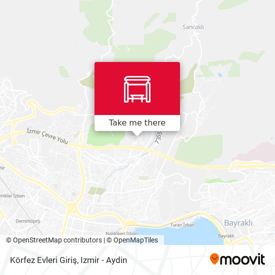 Körfez Evleri Giriş map
