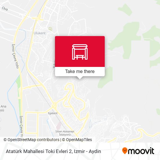 Atatürk Mahallesi Toki Evleri 2 map