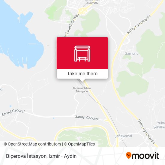 Biçerova İstasyon map