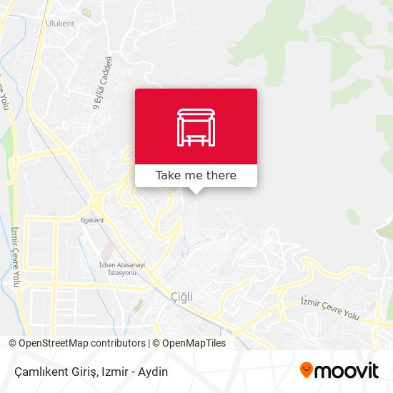Çamlıkent Giriş map