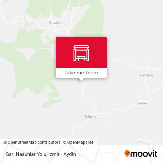 Sarı Nasuhlar Yolu map