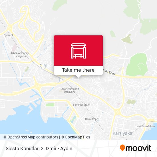 Siesta Konutları 2 map