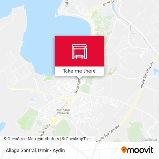 Aliağa Santral map