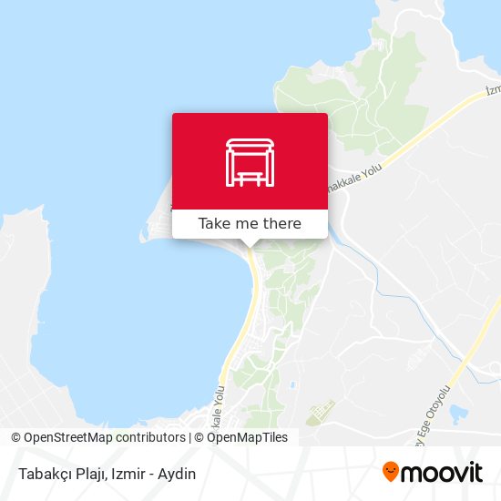 Tabakçı Plajı map