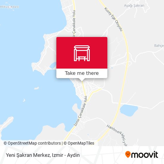 Yeni Şakran  Merkez map
