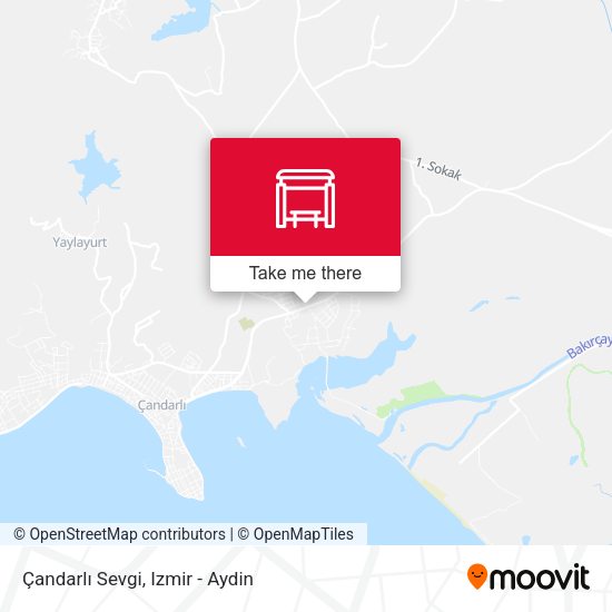 Çandarlı Sevgi map