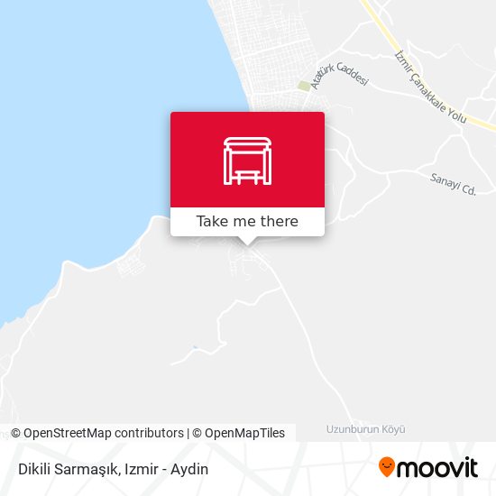 Dikili Sarmaşık map