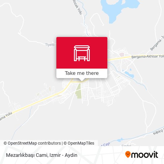 Mezarlıkbaşı Cami map