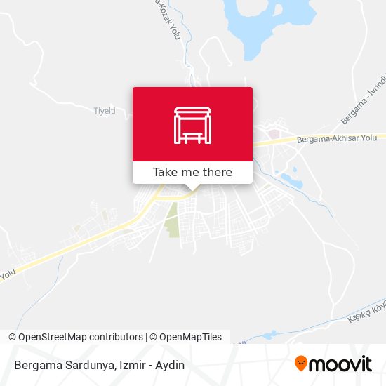 Bergama Sardunya map