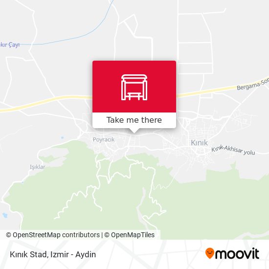 Kınık Stad map