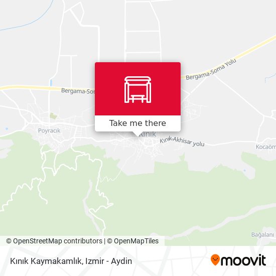 Kınık Kaymakamlık map