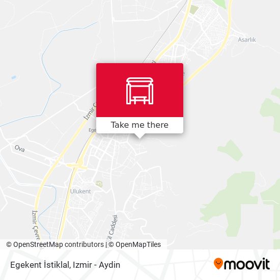 Egekent İstiklal map