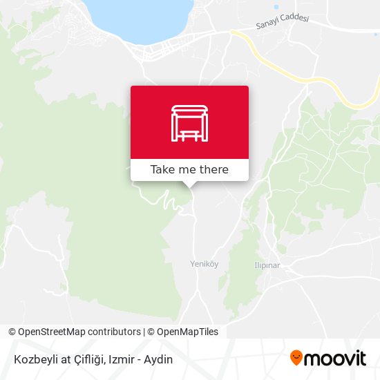 Kozbeyli at Çifliği map