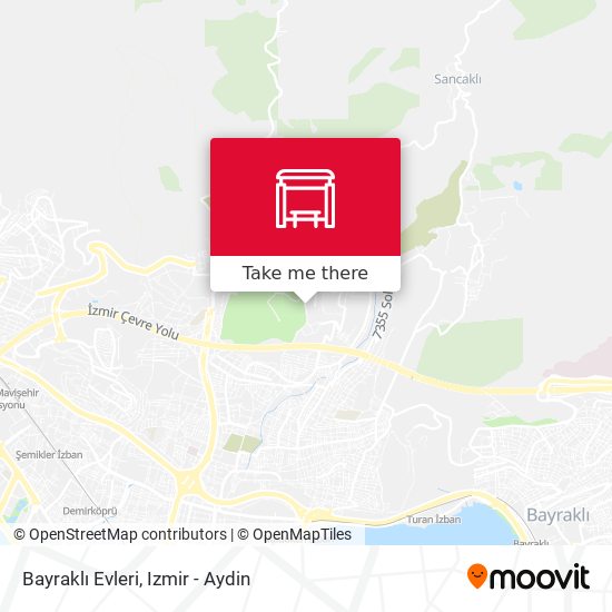 Bayraklı Evleri map