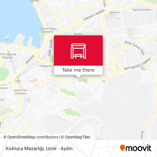 Kokluca Mezarlığı map