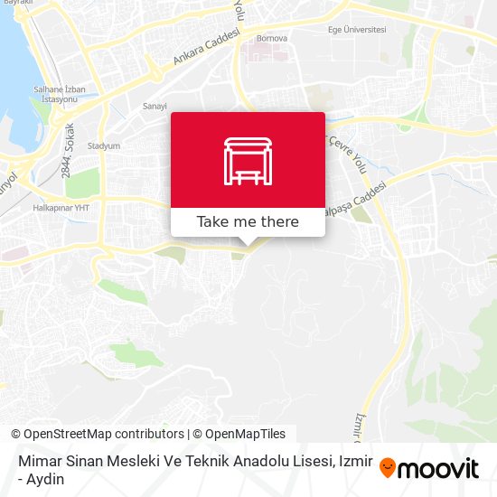 Mimar Sinan Mesleki Ve Teknik Anadolu Lisesi map