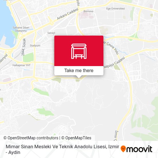 Mimar Sinan Mesleki Ve Teknik Anadolu Lisesi map