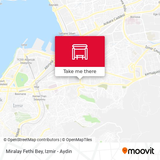 Miralay Fethi Bey map