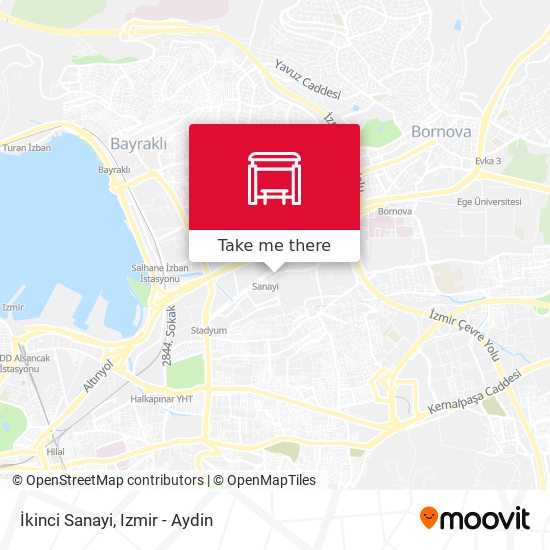İkinci Sanayi map