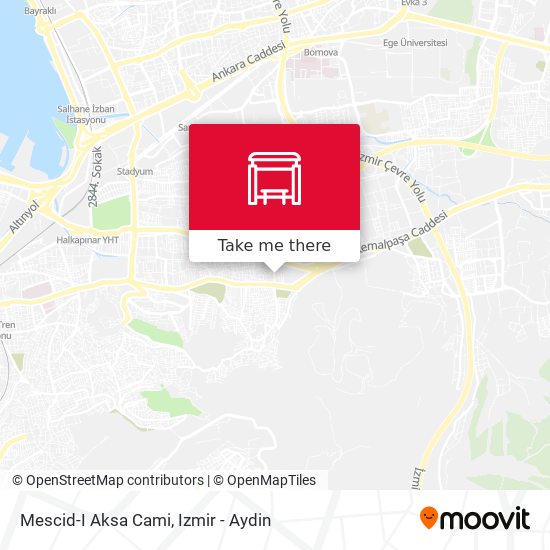 Mescid-I Aksa Cami map