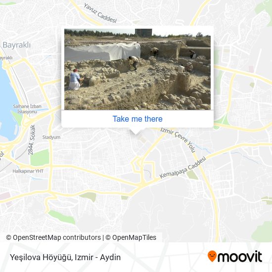 Yeşilova Höyüğü map