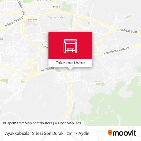 Ayakkabıcılar Sitesi Son Durak map