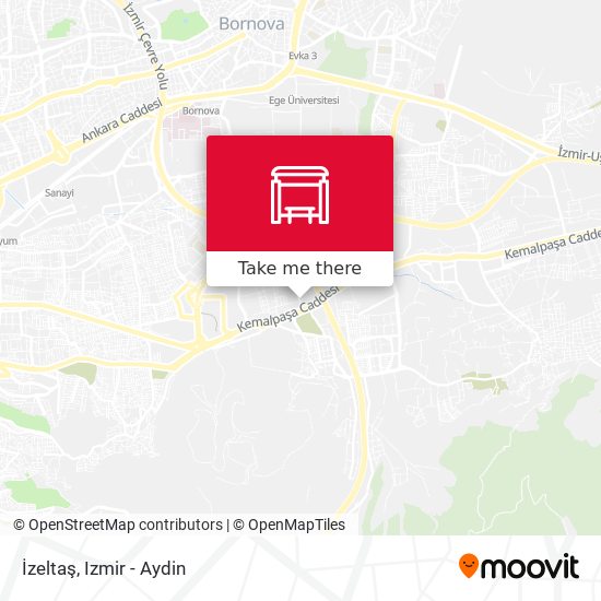 İzeltaş map