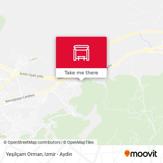 Yeşilçam Orman map