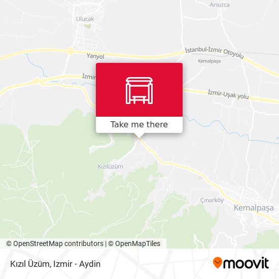 Kızıl Üzüm map