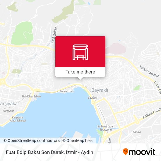 Fuat Edip Baksı Son Durak map