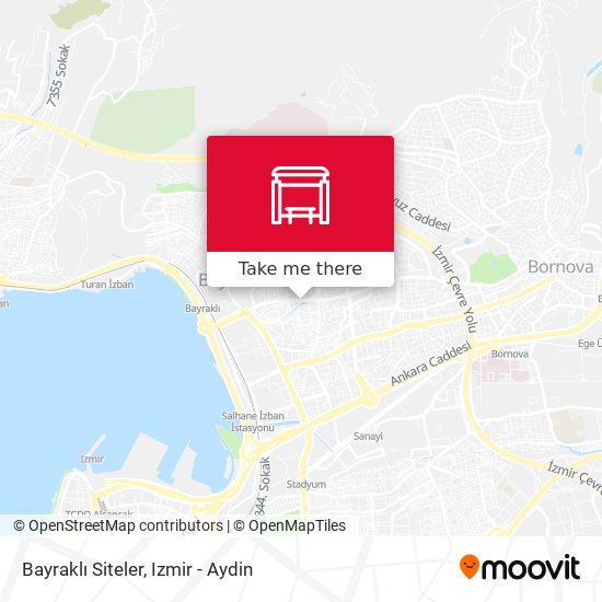 Bayraklı Siteler map