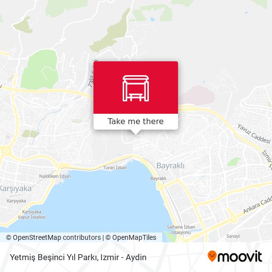Yetmiş Beşinci Yıl Parkı map