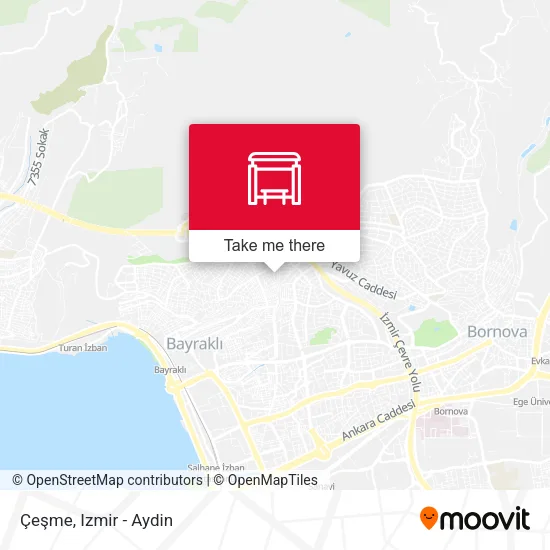Çeşme map