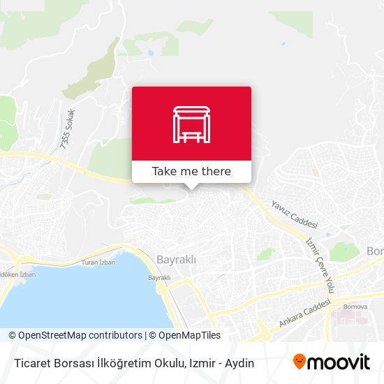 Ticaret Borsası İlköğretim Okulu map
