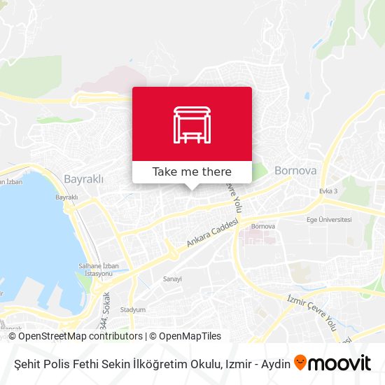 Şehit Polis Fethi Sekin İlköğretim Okulu map