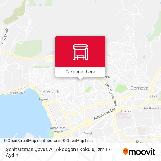 Şehit Uzman Çavuş Ali Akdoğan İlkokulu map