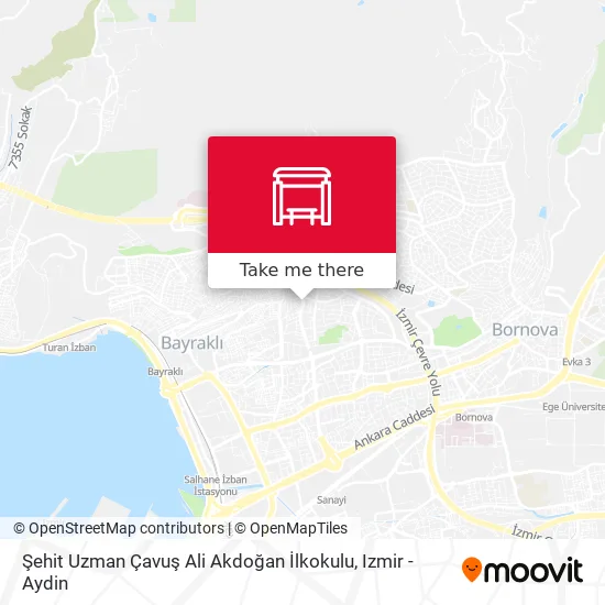 Şehit Uzman Çavuş Ali Akdoğan İlkokulu map
