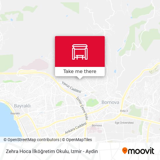 Zehra Hoca İlköğretim Okulu map