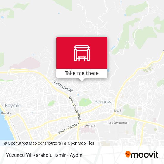 Yüzüncü Yıl Karakolu map
