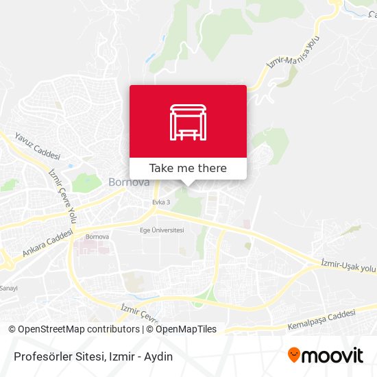 Profesörler Sitesi map
